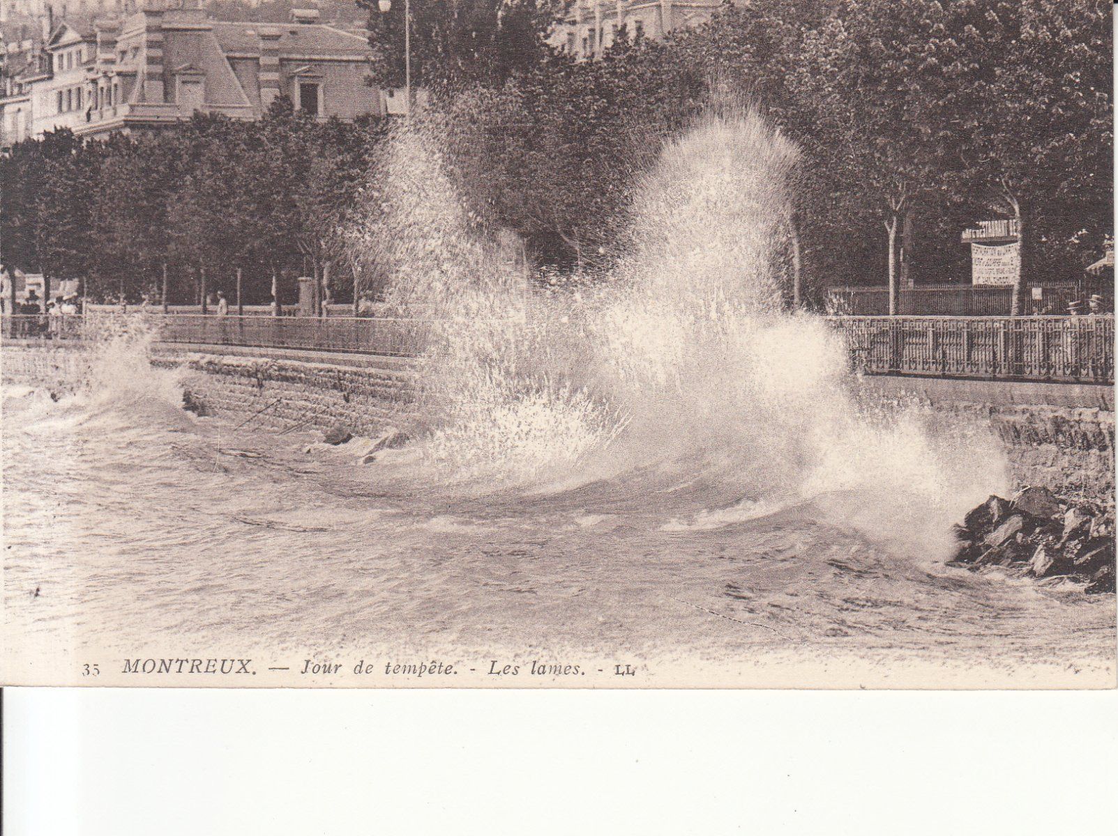 Cartoline postali: Montreux ca. 1910 – Usato da Bürglen TG venduto da StampGraf