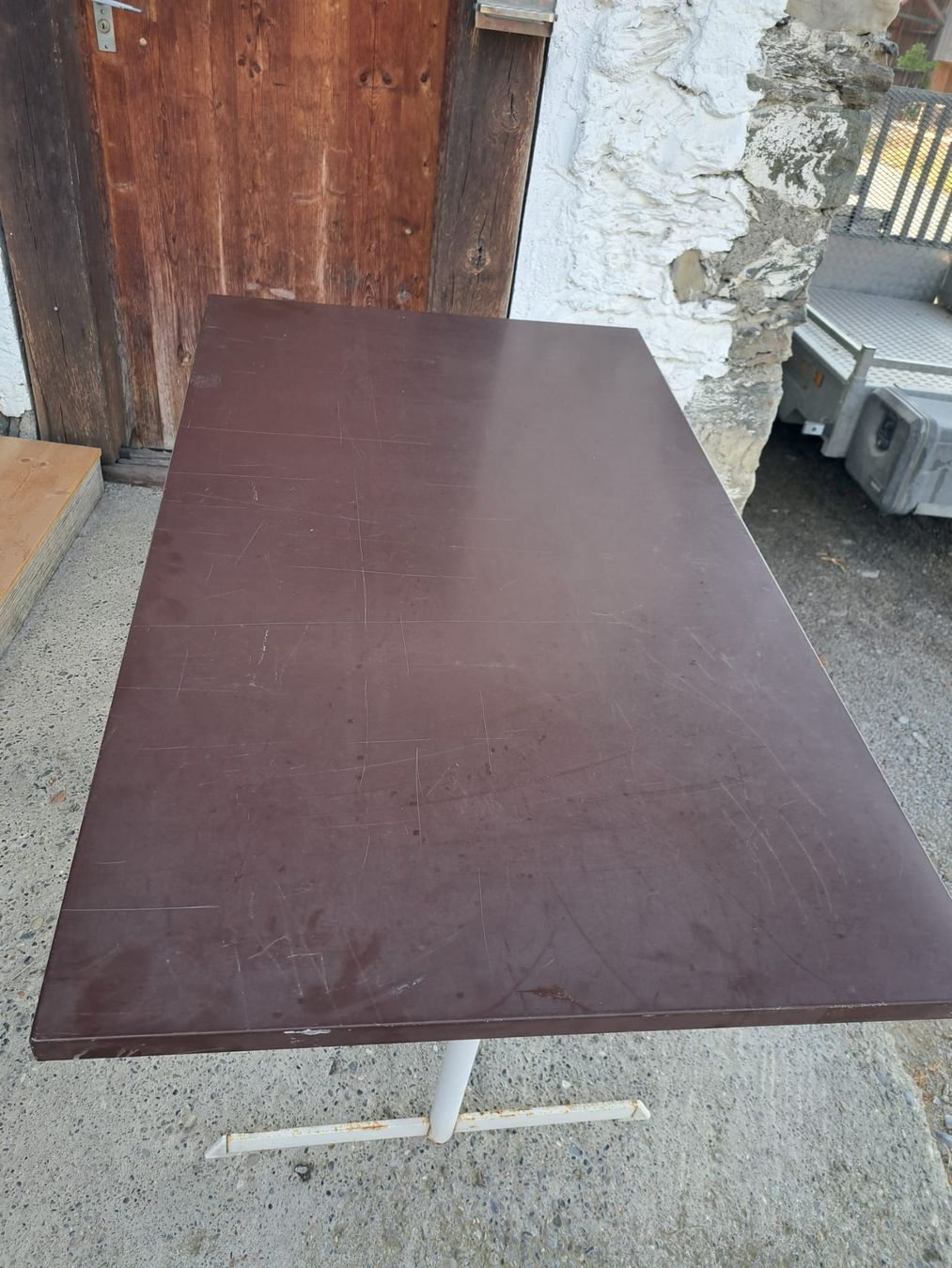 Tische: Schaffner Metall Gartentisch klappbar – Gebraucht aus Obfelden von Alf2005