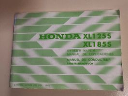 Honda XL 125 S / XL125 S / XL 185 S