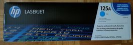 Original HP 125A CB541A Toner cyan NEU OVP