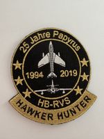Hawker Hunter Papyrus anniversary patch 