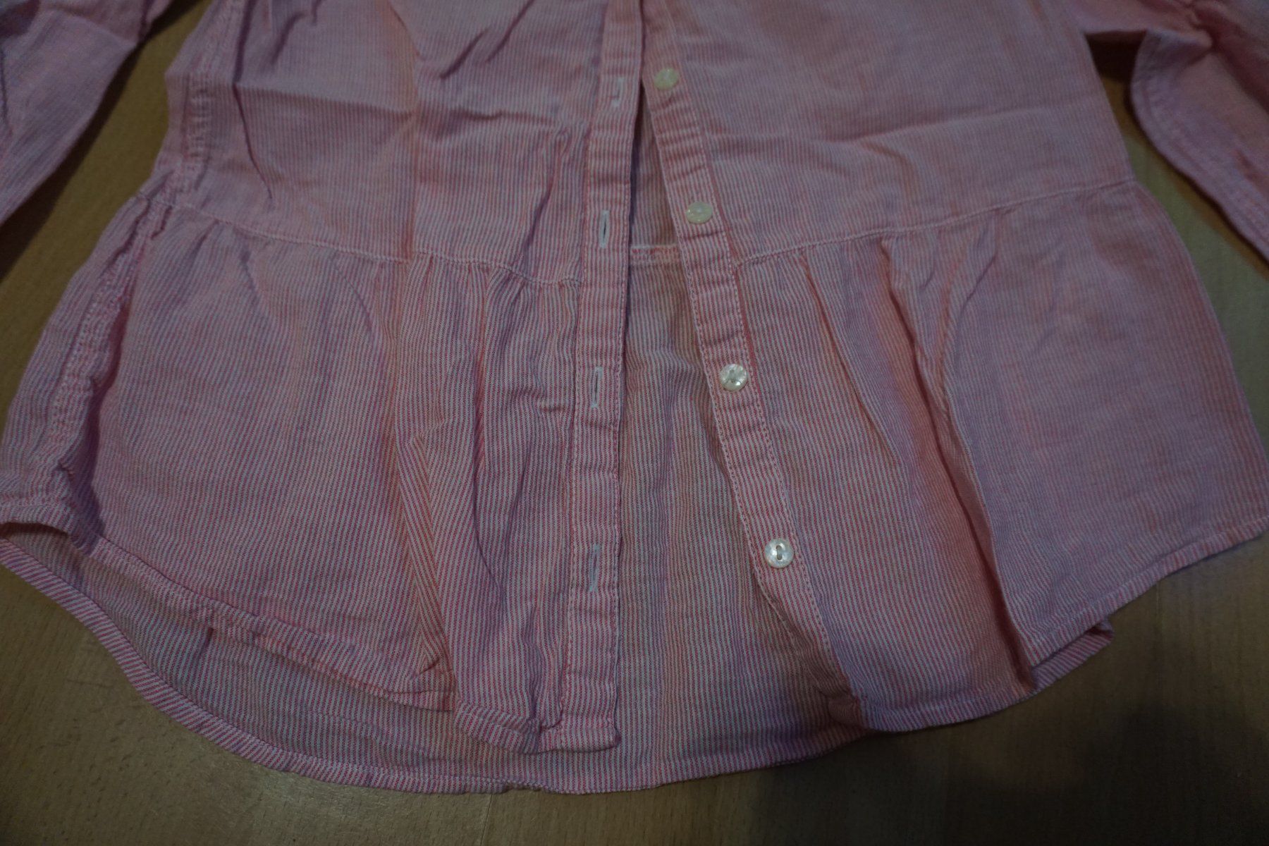 H&M Blusen, T-Shirts & Tops: Mädchen Bluse H&M rosa gestreift Gr. 104 – Gebraucht aus Zürich von einalemjena 1