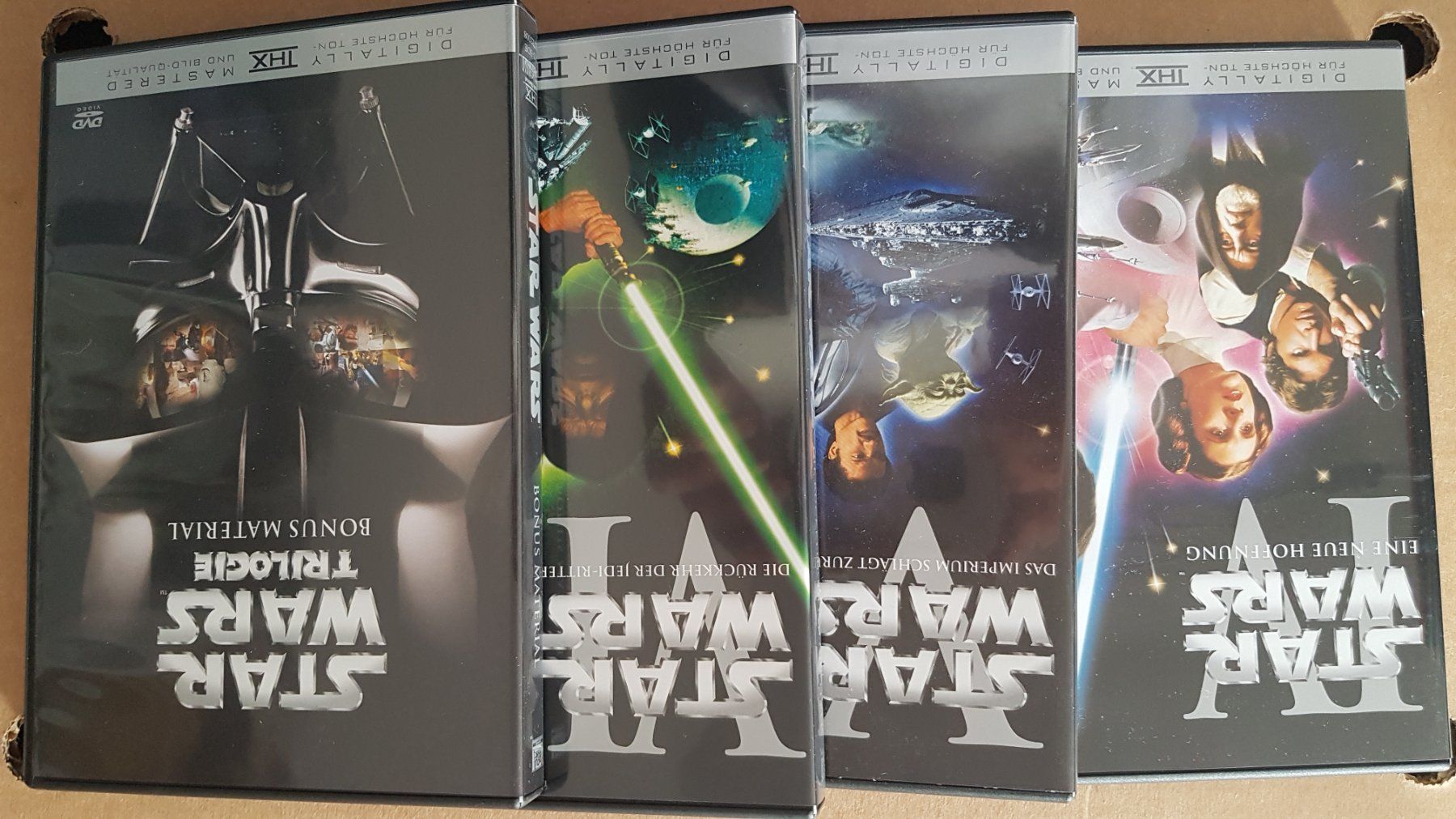 Tutti i DVDs: DVD BOX STAR WARS Trilogie – Usato da Oetwil am See venduto da fineli2 3