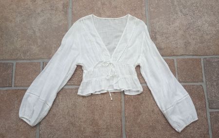 Romantische Bluse mit Raffungen zu Nile Odd Molly