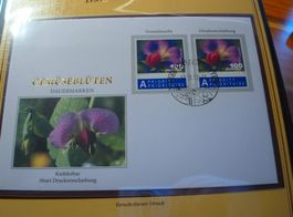 Abart "Blüte Kiefelerbse"  2011, Combobrief Druckverschiebun