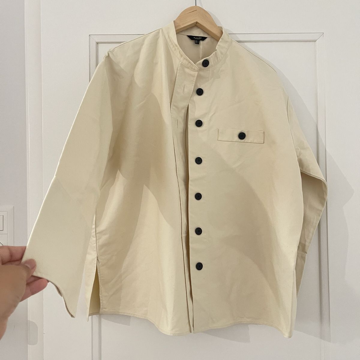 Massimo Dutti Blusen: Massimo Dutti Hemd Jacke Größe L Beige Lässig Elegant – Neu (gemäss Beschreibung) aus Bern von dek_7bjd 1