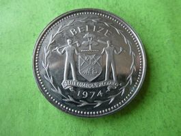 Belize 1974, 1 Dollar unzirkuliert
