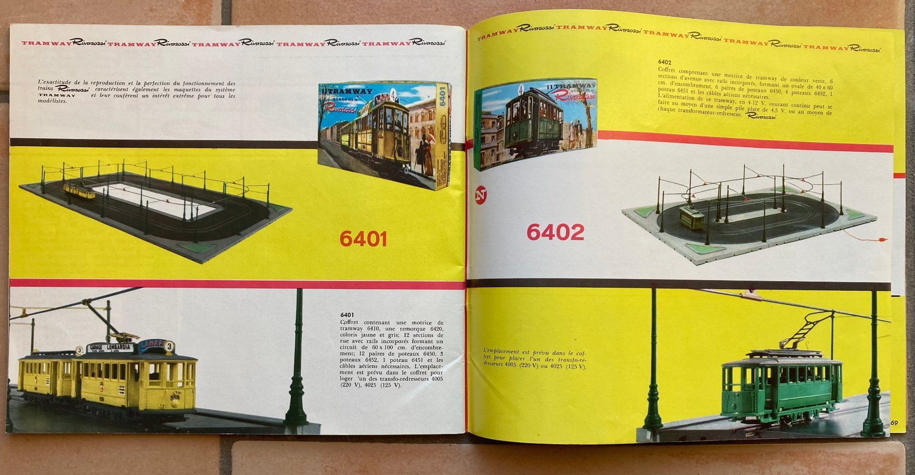 Rivarossi Trains électriques: Catalogue Rivarossi - 1965 – D'occasion à Versoix par HELVETICA_1 8