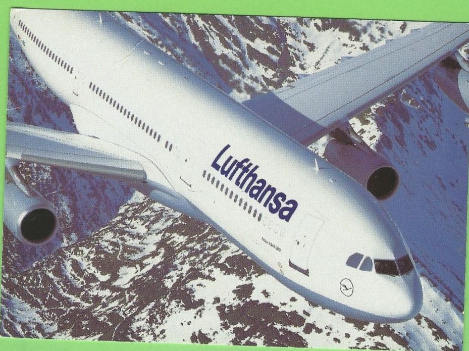 Cartoline postali: Lufthansa Airbus A340-200 – Usato da Zürich venduto da t24_de