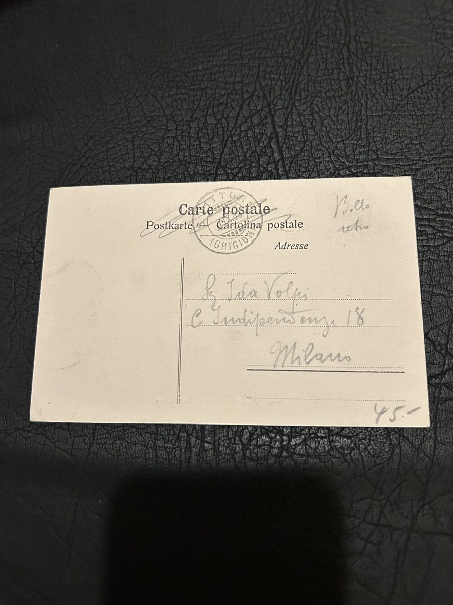 Cartes postales: Valle Mesolcina-San Vittore 1908 – D'occasion à Breganzona par Milesbo 1