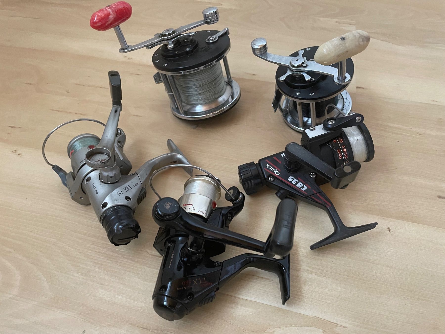 Rollen & Spulen: Fischerrollen Penn Long Beach 60 und 66 + 3 weitere – Gebraucht aus Aristau von ram9 1