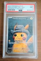 Pokemon X Van Gogh Pikachu with Grey Felt Hat SVP 085 - PSA9