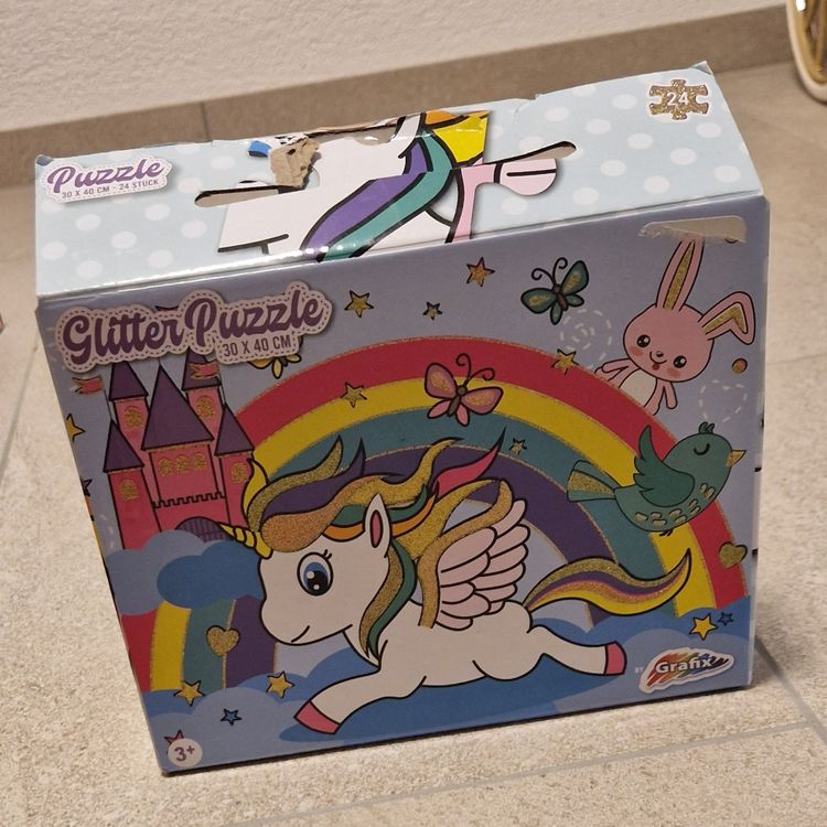 Lais Puzzle – Cartoon Einhorn Aus Diamanten, 1000 Teile, Buntes Motiv Für Puzzle-Fans
