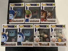 Lot 7 Figurines Funko Pop ONWARD Pixar Disney !