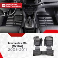 5D Premium Auto Fussmatten für Mercedes ML 2005-2011