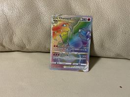 Charizard vstar rainbow 174/172 selten!