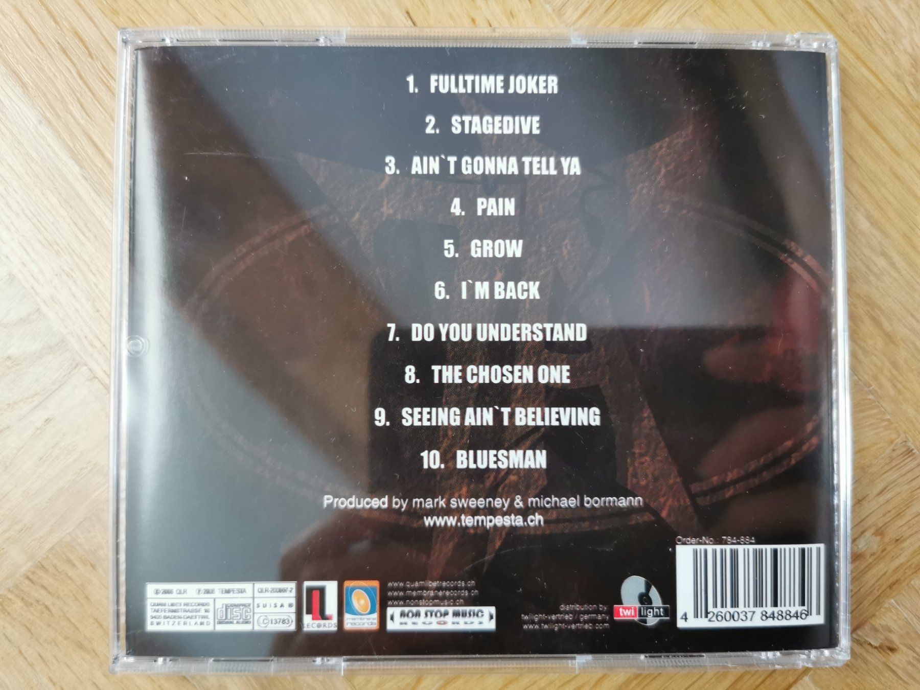 CD: Tempesta - Fulltime Joker – Usato da Stäfa venduto da flamingo_17 1
