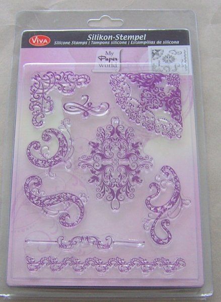 Timbri: VIVA Decor Transparente Silikon-Stempel "Schnörkel" – Nuovo e nell'imballaggio originale da Volketswil venduto da Dokinka 1