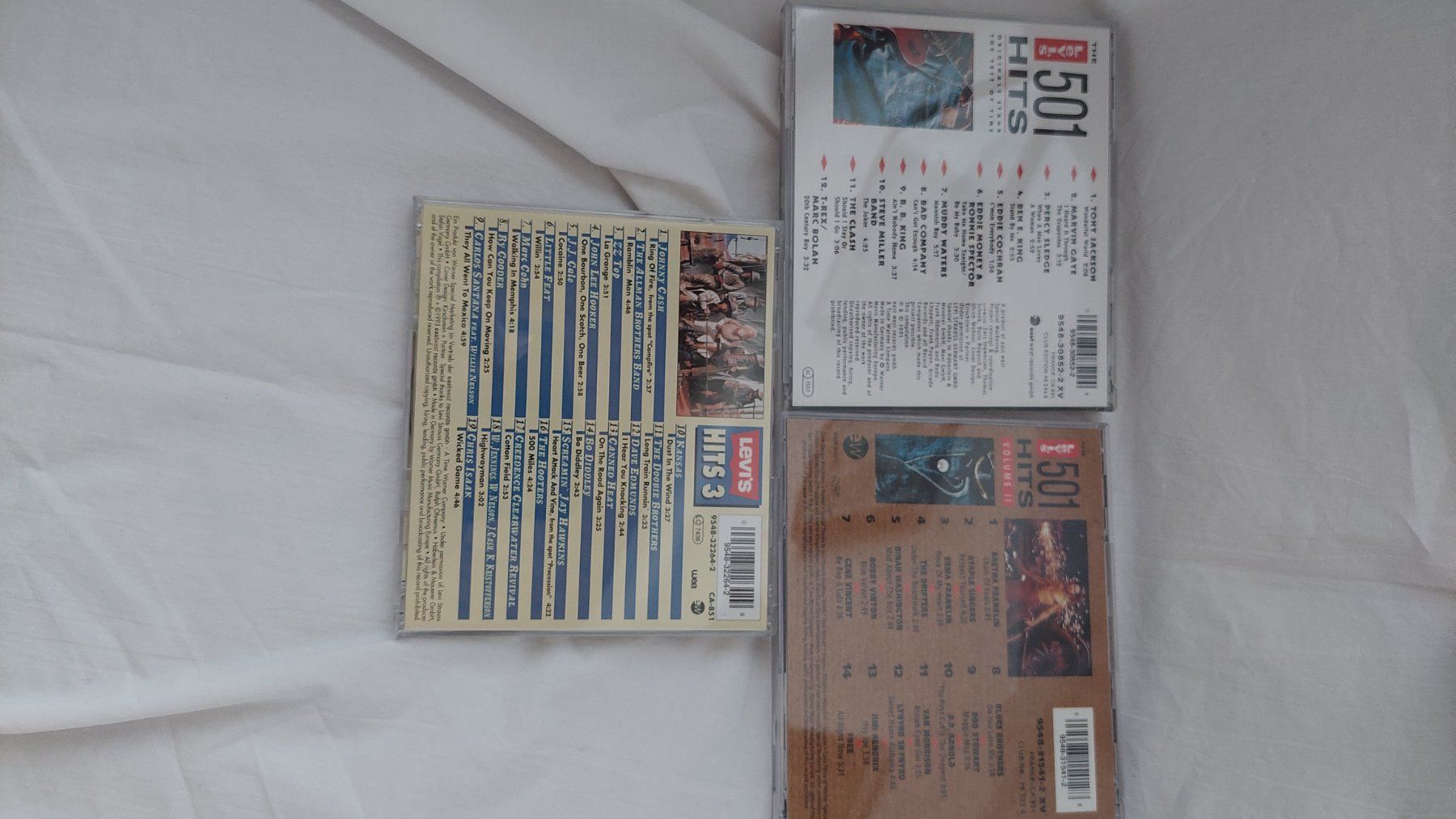 CD: LEVI'S 501 Hits - 3x CD (1991) – Nuovo (secondo la descrizione) da Arnegg venduto da thurboMax 1
