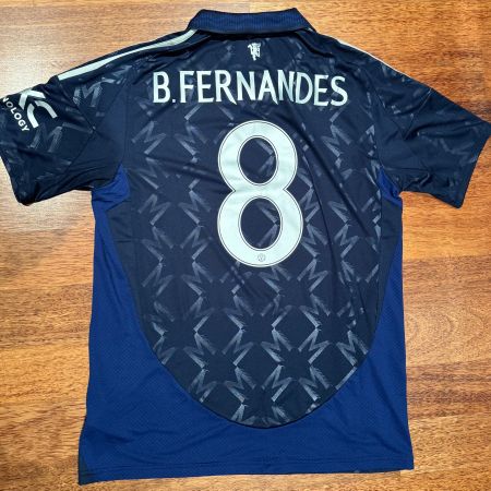 Manchester United away Shirt Fernandes - Saison 2024/25