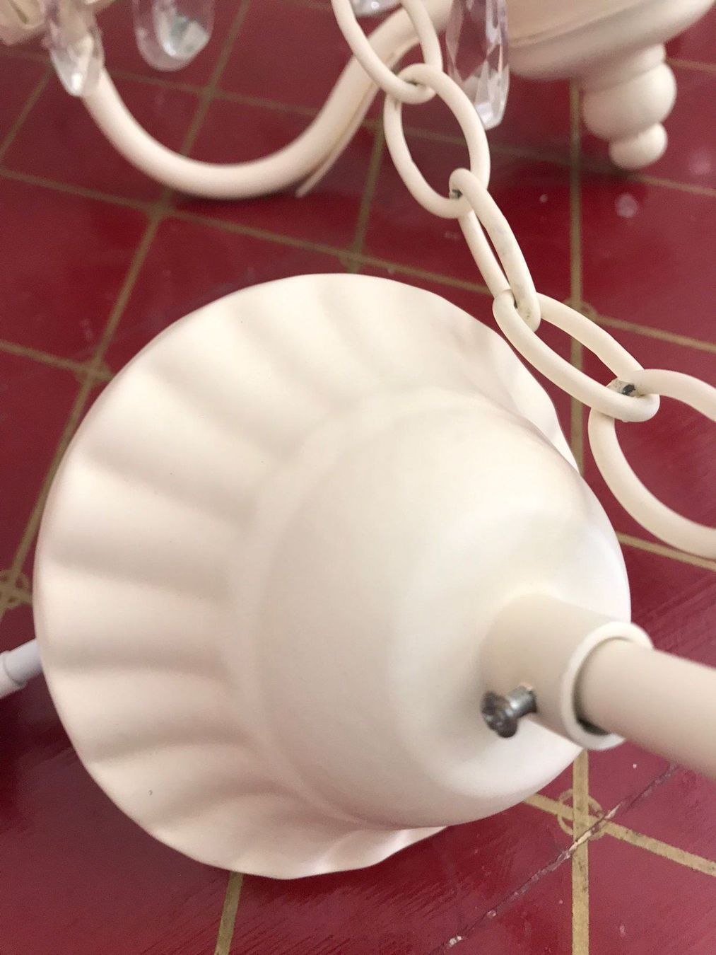 Kronleuchter & Deckenlampen: Romantischer Kronleuchter mit Blätter Chic Antique – Neu (gemäss Beschreibung) aus Wohlen AG von homecollectivech 2