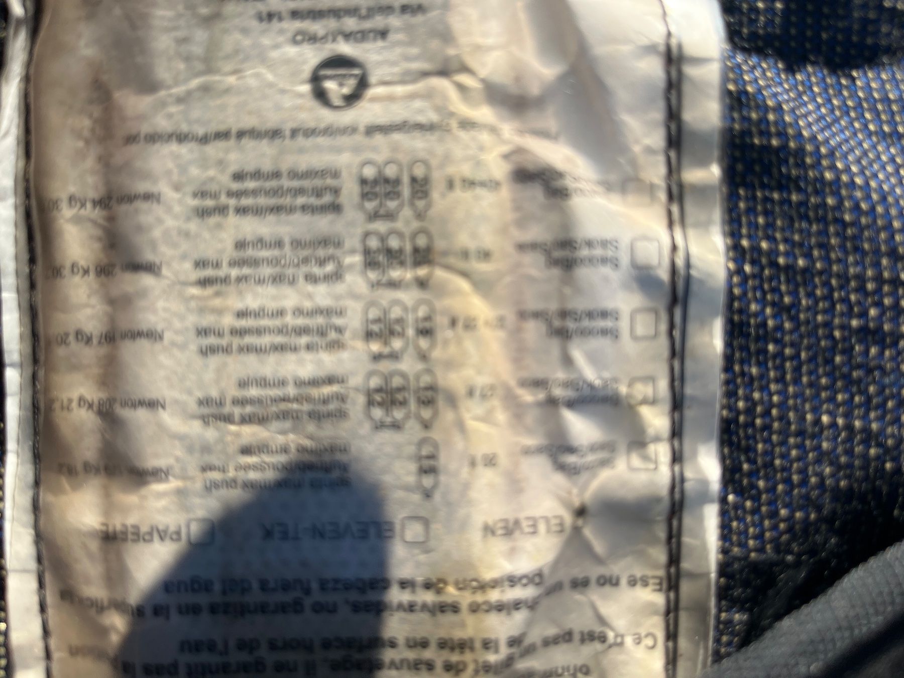 Bouteilles de plongée: Tarierjacket Audaxpro Eleven – D'occasion à Brittnau par tauchshop 1