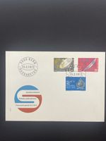 Briefumschlag Schweiz Sonderpostmarken 1973 gestempelt