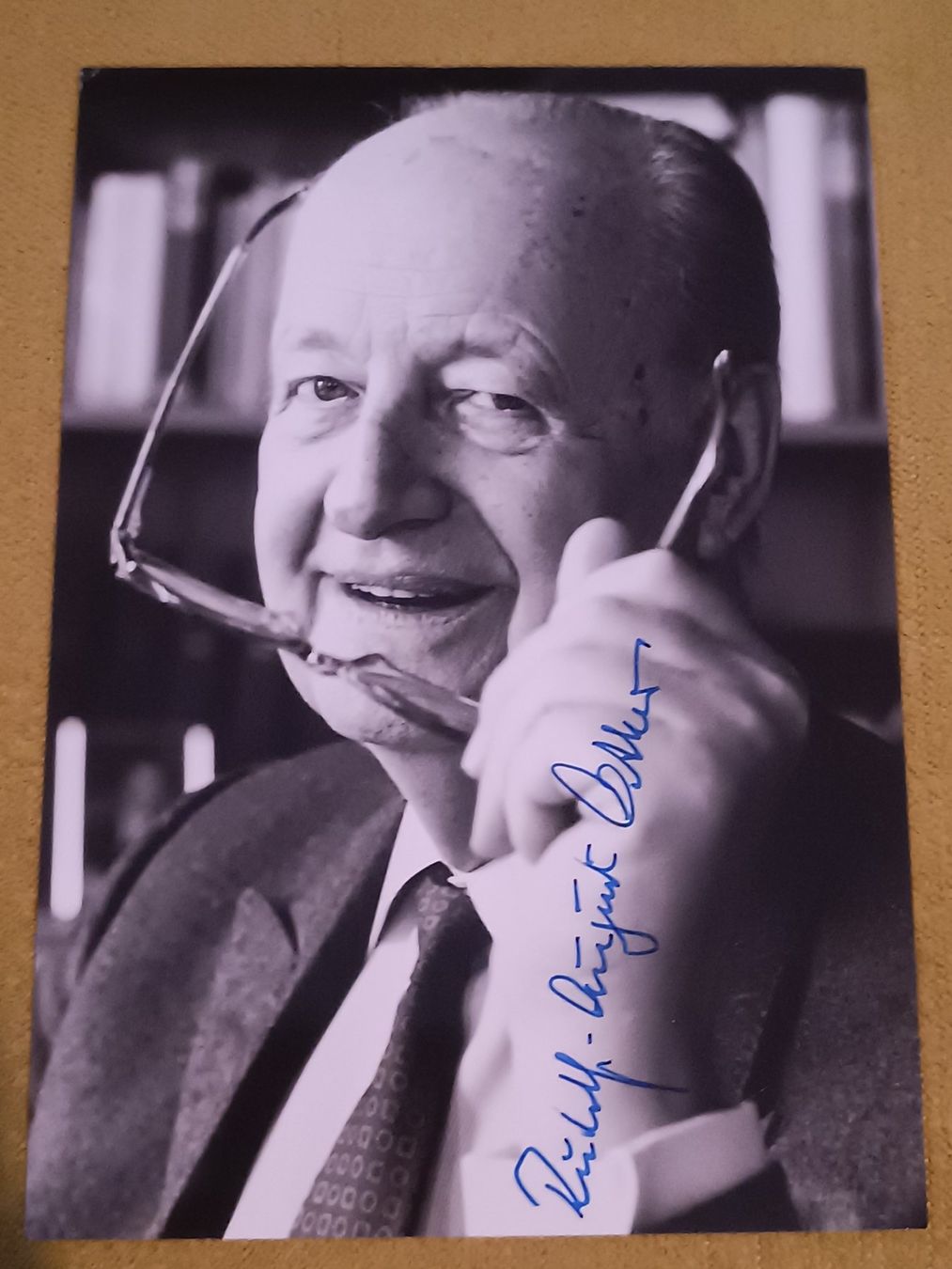 Autogramme: Rudolf-August Oetker - 2007 verstorben - handsigniert – Gebraucht aus Menziken von Artographs