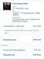 Sitzplatz Kevin Bridges