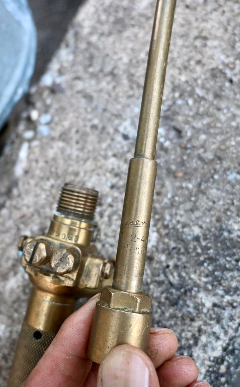 Löten & Schweissen: alter Autogen Schweissbrenner Messer Griesheim 2 - 4mm – Gebraucht aus Pfaffhausen von mono_rec 6