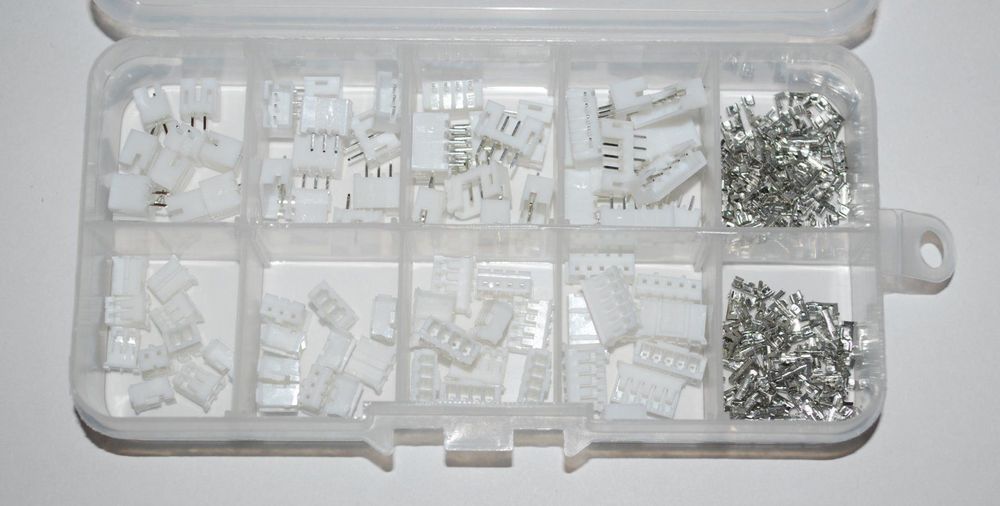 JST XH 2,54mm Stecker-Set – 10 Paar, 3-polig, Mit 200mm Kabeln, 24 AWG, Für Elektronikprojekte