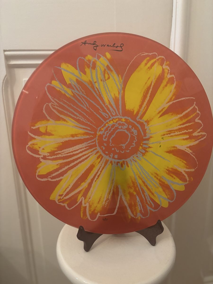 Rosenthal Piatti: Plat Andy Warhol Fleur signée Rosenthal – Usato da Genève venduto da ati_tj8f 1