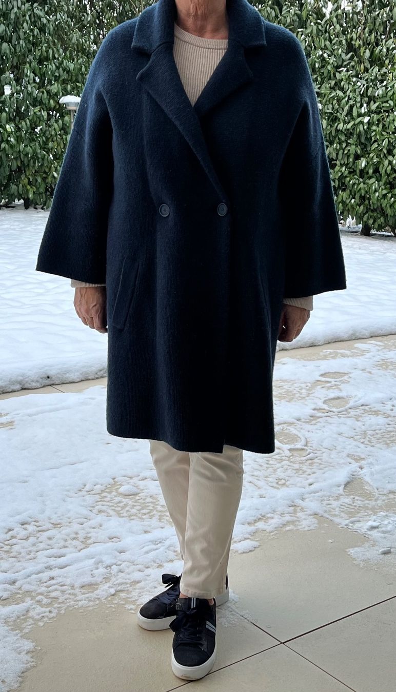 Opus Cappotti: Winter-Strickmantel von Opus – Nuovo (secondo la descrizione) da Wil SG venduto da horizonte254 1