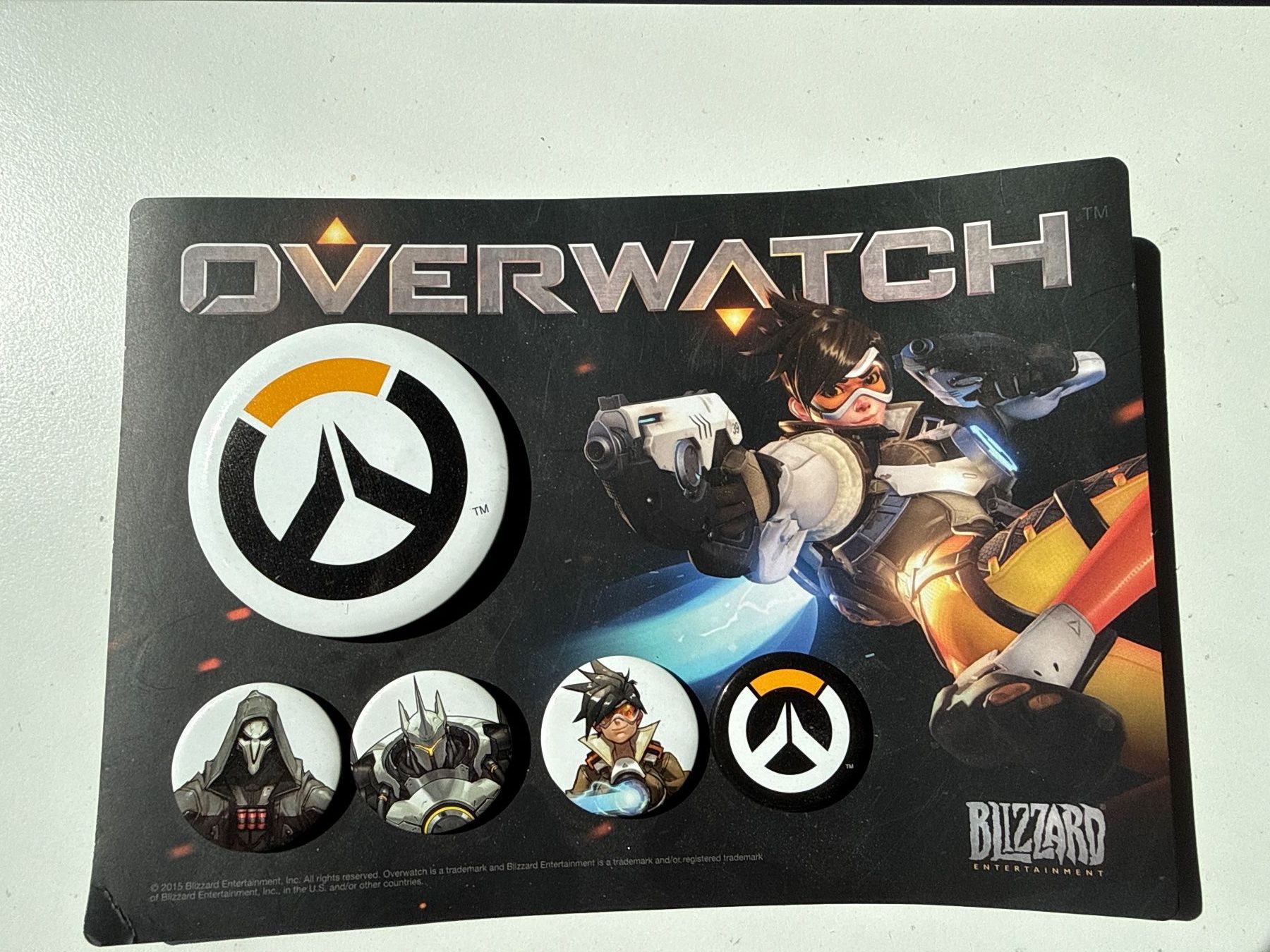 Placchette & Badge: Overwatch Launch Edition Pin Set (Day 1) – Nuovo (secondo la descrizione) da Buchs ZH venduto da NOYB0880