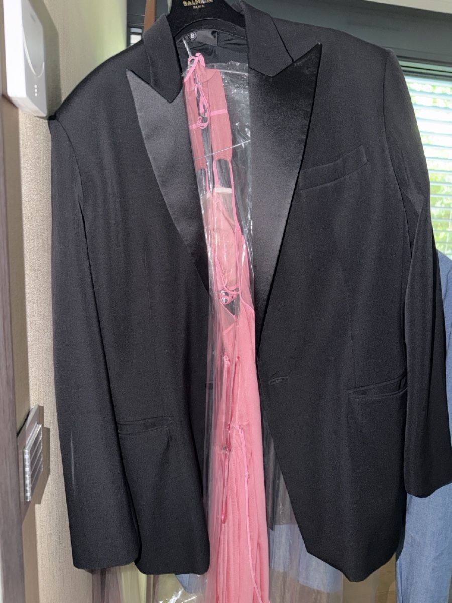 Balmain Giacche: Balmain Black Jacket wool /silk oversized style – Nuovo (secondo la descrizione) da Genève venduto da val_rp9x 6
