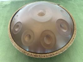 Handpan D-Moll (D Kurd) 10 Noten 55 cm 440 Hz Bronze NEU