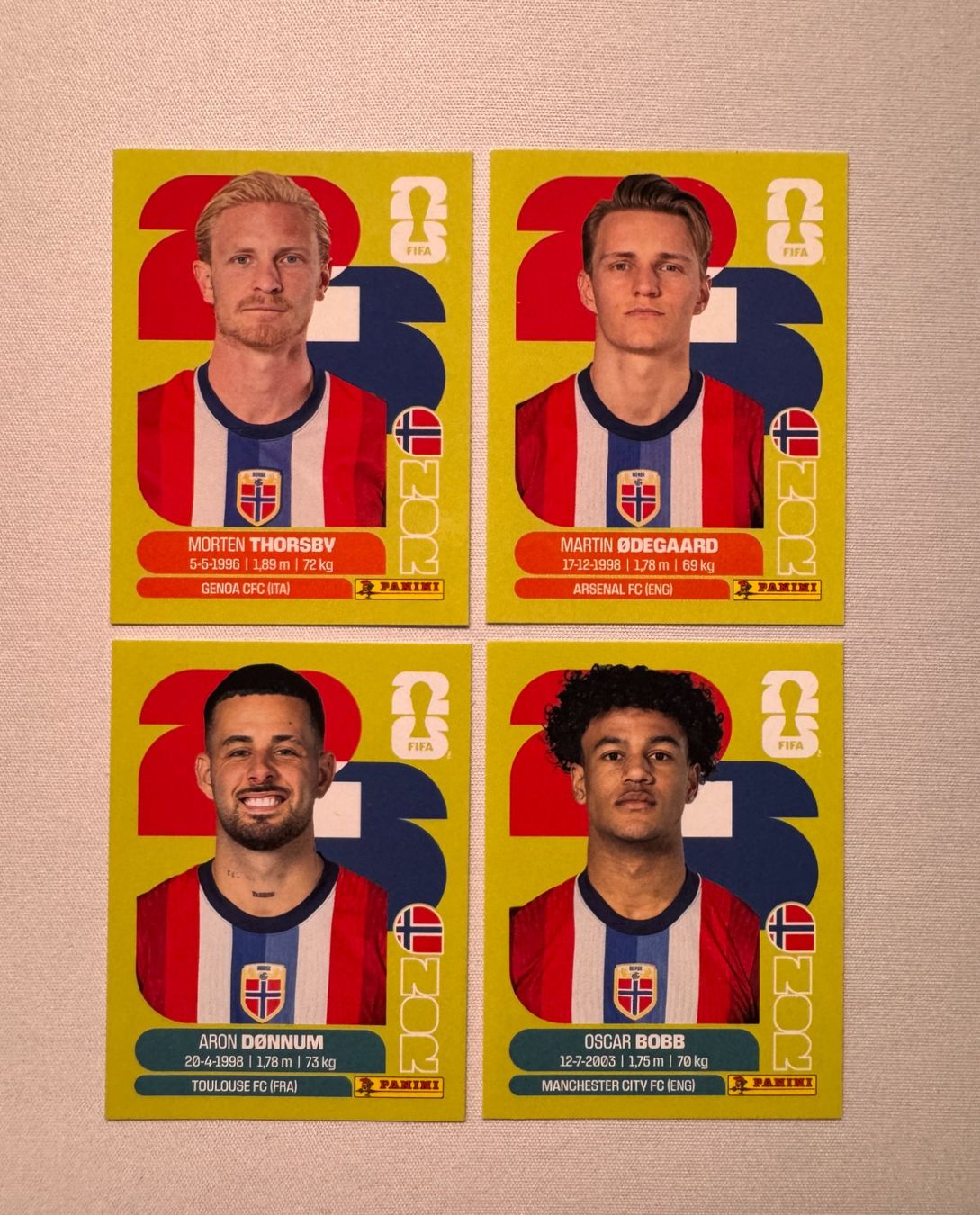 Panini Sammelbilder & Trading cards: Panini WM 2026 Sticker - Norwegen – Neu (gemäss Beschreibung) aus Oberwil BL von Chelsea26
