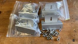 16 Montagewinkel Halter Z-Brackets für Solarmodul PV Modul