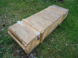 schweizer armee holzkiste