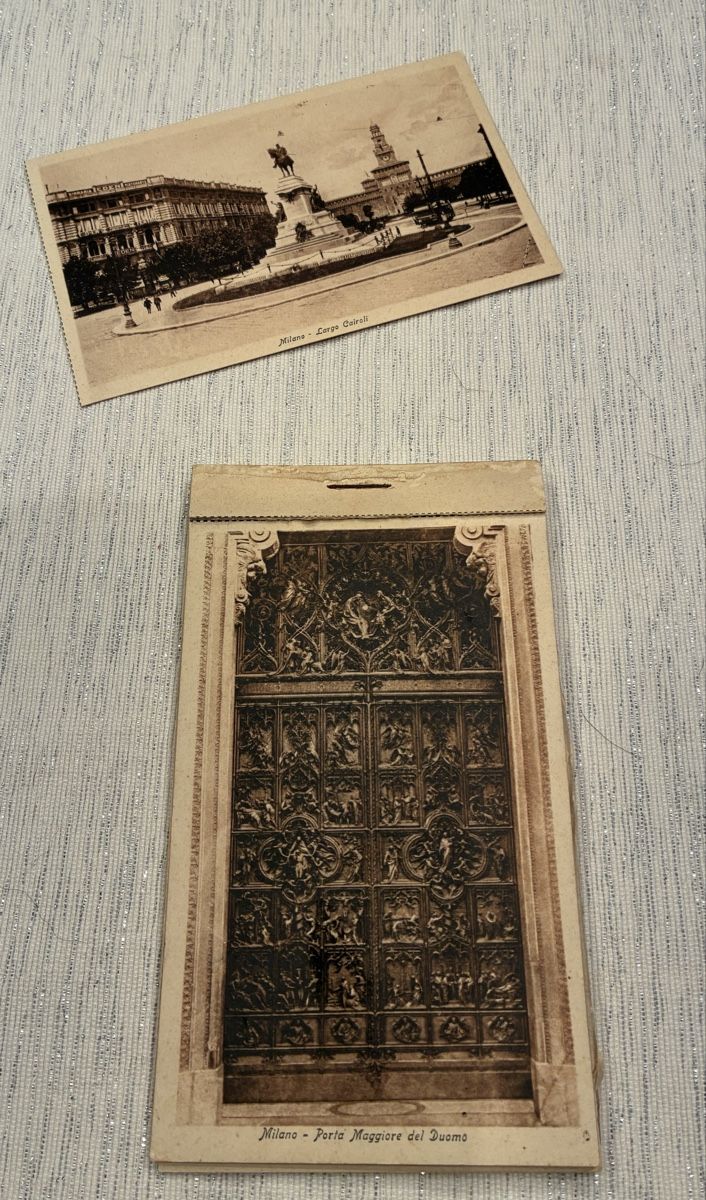 Ansichtskarten: Sehr alte Ansichtskarten Mailand, Italien, Vintage Set – Gebraucht aus Horgen von Schalber 1