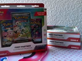 Pokemon first partner series 2 - SEALED BOX - 3 PCS - ENG
