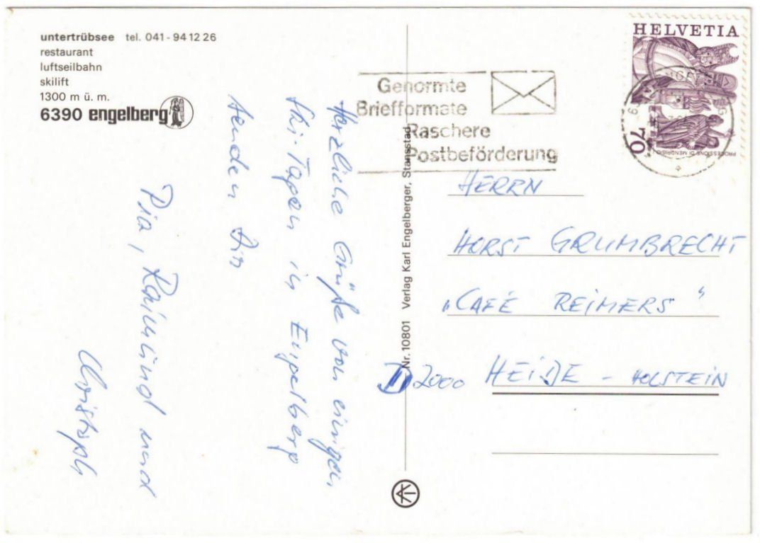Ansichtskarten: Engelberg - 3 Bild AK – Gebraucht aus Binningen von Mountainrider 1