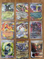 Pokémon Sammlung – 9 seltene EX / Full Art Karten DE