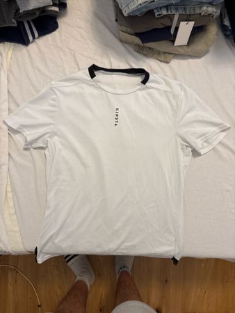 Weisses Sport Trikot Grösse M