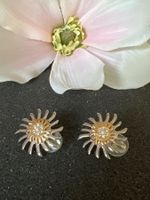 Schöne Edelweiss Ohrclip