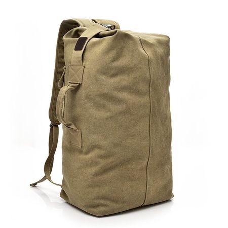 Großer Herren-Rucksack Bergsteiger-Reisetasche Segeltuch 35L