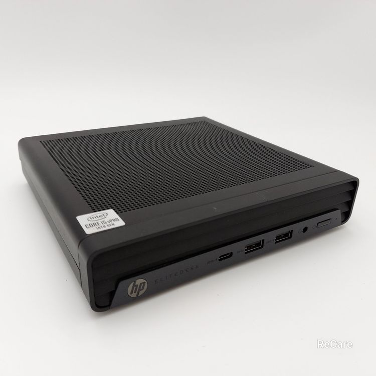 HP EliteDesk 800 G6 Mini PC / i5-10500 / 16 GB / 256 GB/ Gar 1