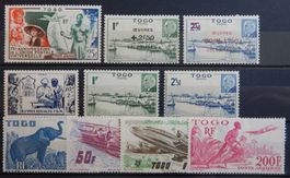 Togo Franz. Kolonie ex. Kat. 163-218 */(*) 1941/50