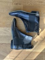 Guess Leder Stiefeletten Schwarz, Gr. 40