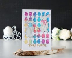 Osterkarte – liebevolle Grüße zu Ostern